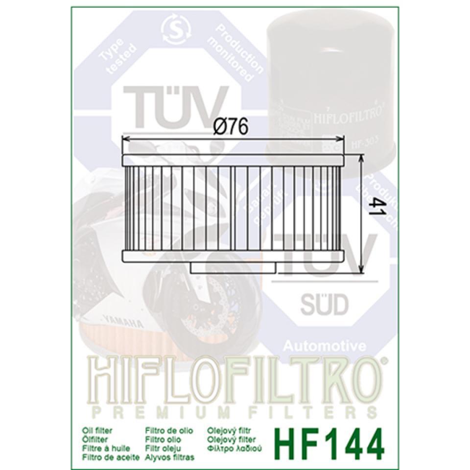 Filtre à huile Hiflofiltro pour Moto Yamaha 250 Xs Se 1978 à 1982 Neuf