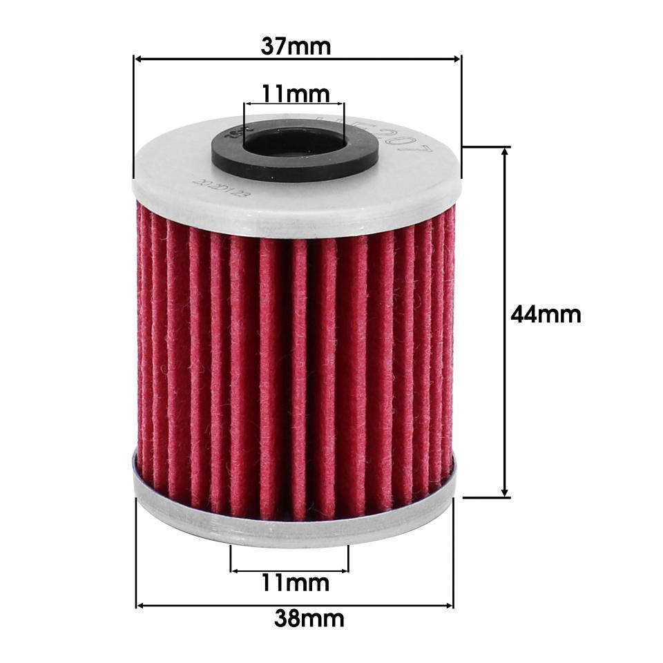 Filtre à huile Hiflofiltro pour Moto Beta 250 Evo 4T 2007 à 2016 HF207 Neuf