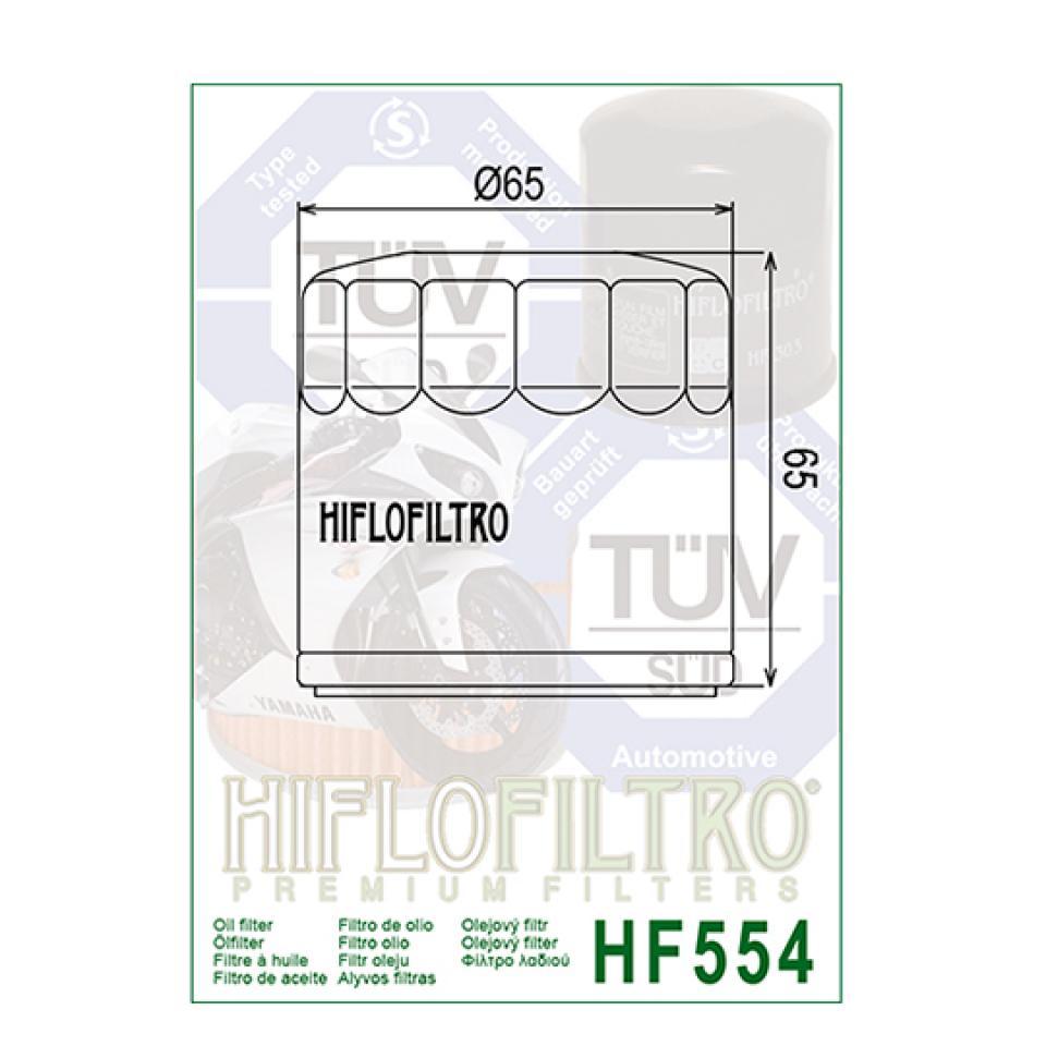 Filtre à huile Hiflofiltro pour Moto MV Agusta 750 F4 S 2000 à 2003 Neuf