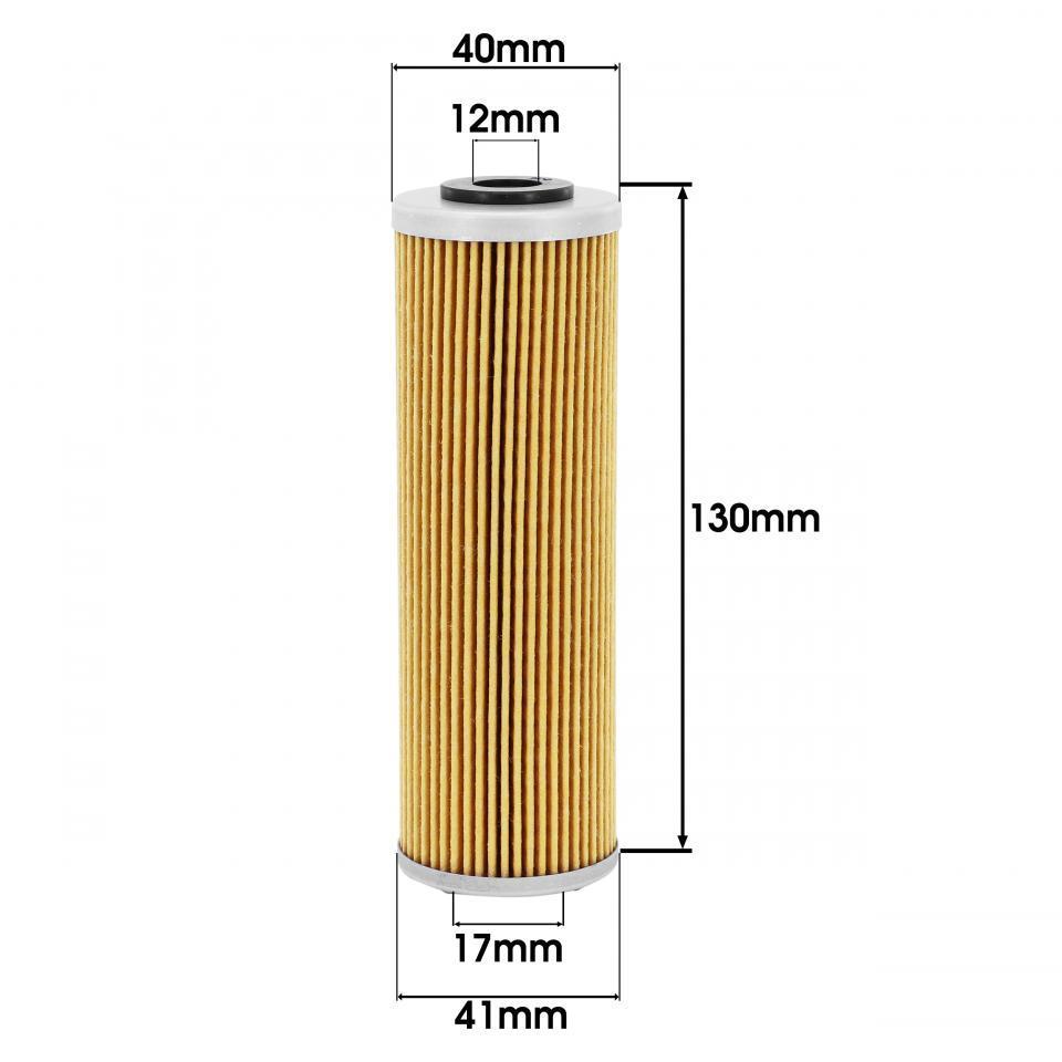 Filtre à huile Hiflofiltro pour Moto KTM 950 LC8 ADVENTURE 2003 à 2006 HF650 Neuf