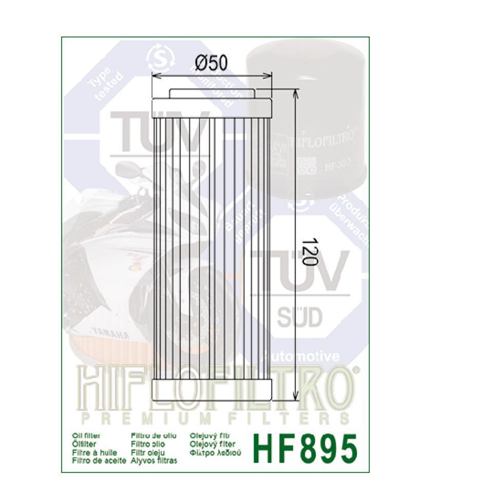 Filtre à huile Hiflofiltro pour Auto HF895 Neuf