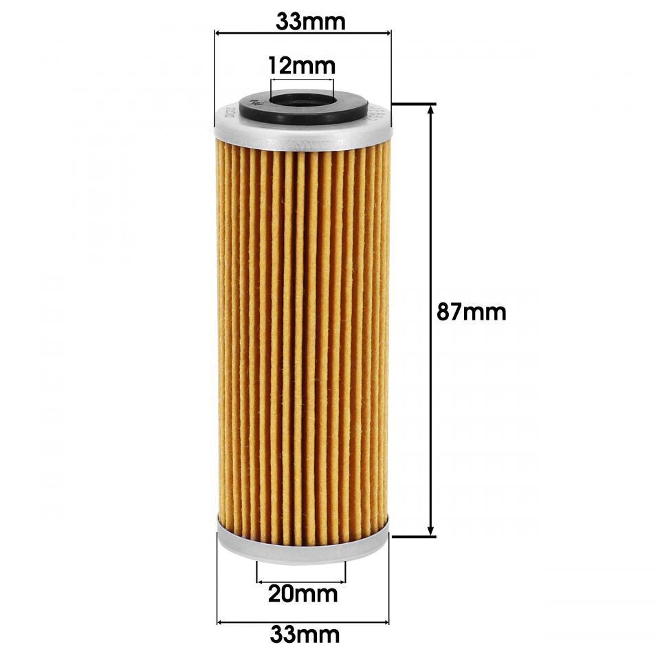 Filtre à huile Hiflofiltro pour Moto Husaberg 250 FE Après 2014 HF652 Neuf