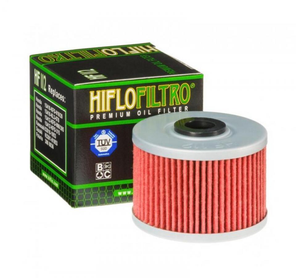 Filtre à huile Hiflofiltro pour quad Polaris 500 Predator 2003 à 2007 HF112 Neuf