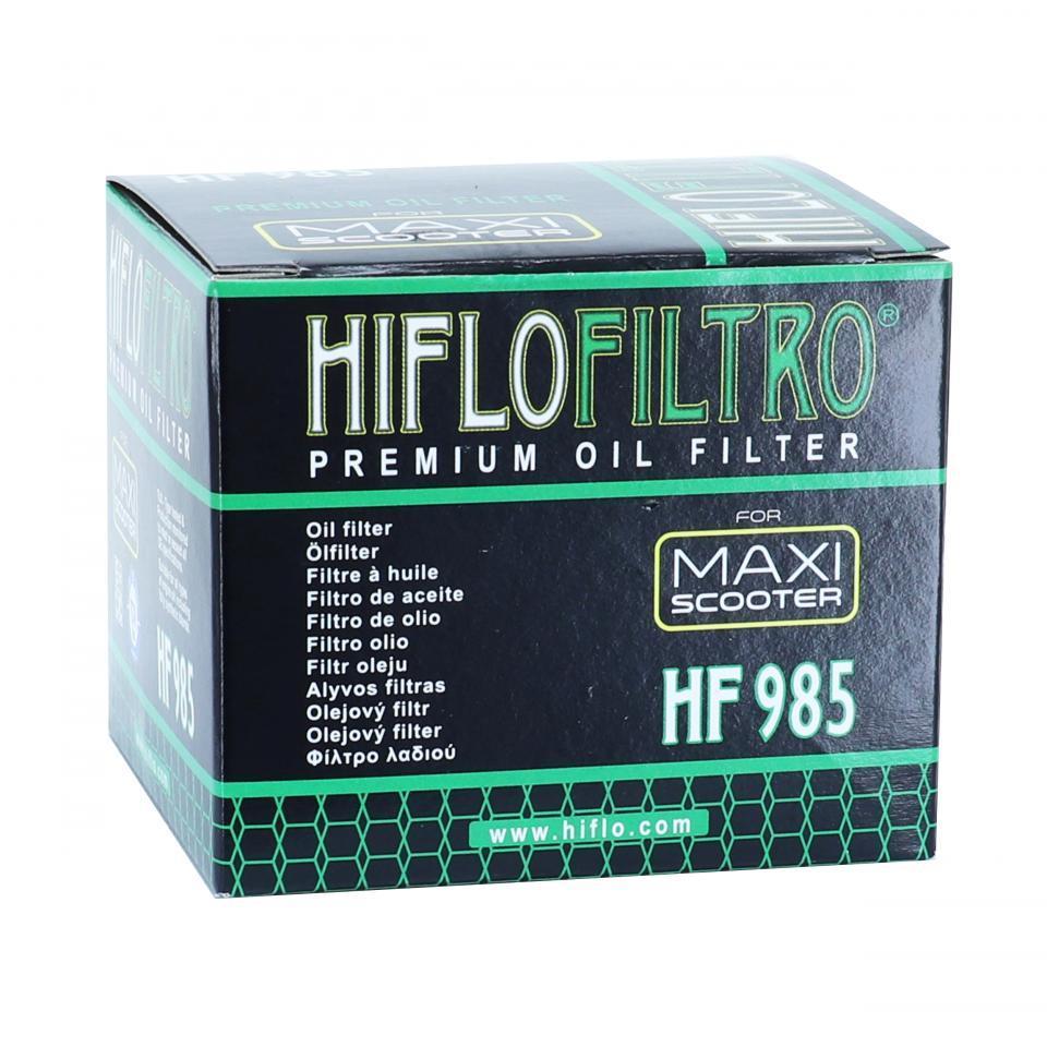Filtre à huile Hiflofiltro pour Scooter Kymco 500 X-citing 2005 à 2009 HF985 / 5DM-13440-00 Neuf