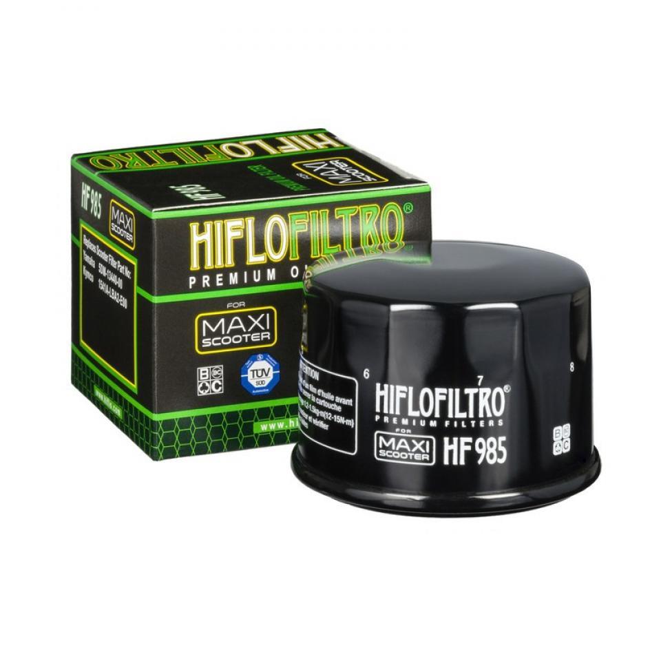 Filtre à huile Hiflofiltro pour Scooter Kymco 500 X-citing 2005 à 2009 HF985 / 5DM-13440-00 Neuf
