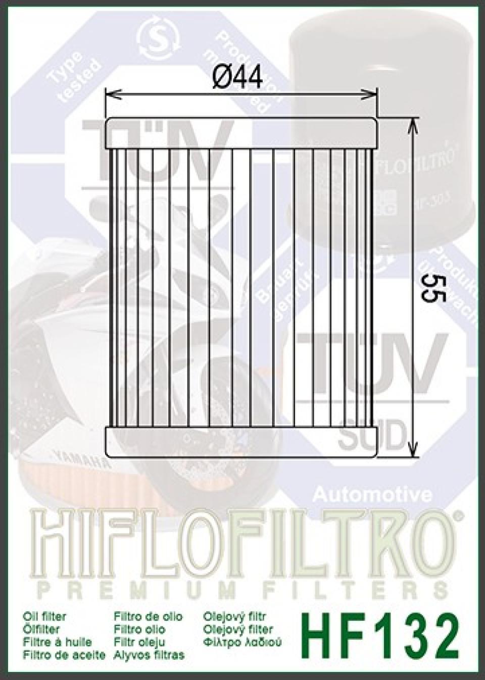 Filtre à huile Hiflofiltro pour Moto Suzuki 125 RV van van 2003 à 2006 Neuf