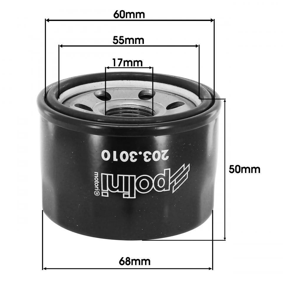Filtre à huile Polini pour Scooter Yamaha 530 Tmax 2012 203.3010 Neuf