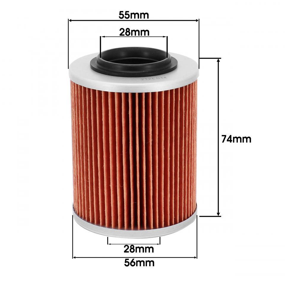 Filtre à huile Hiflofiltro pour Moto Aprilia 1000 Caponord 2001 à 2020 HF152 Neuf