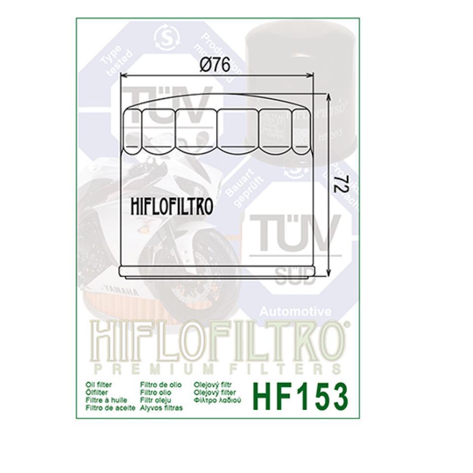Filtre à huile Hiflofiltro pour Deux Roues Gilera 125 Neuf