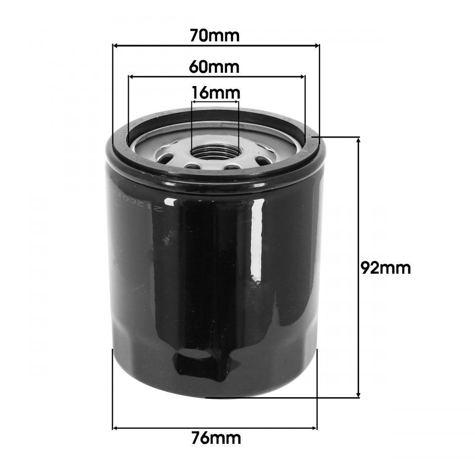 Filtre à huile Hiflofiltro pour Moto Harley Davidson 1340 FXR super glide Après 1985 Neuf