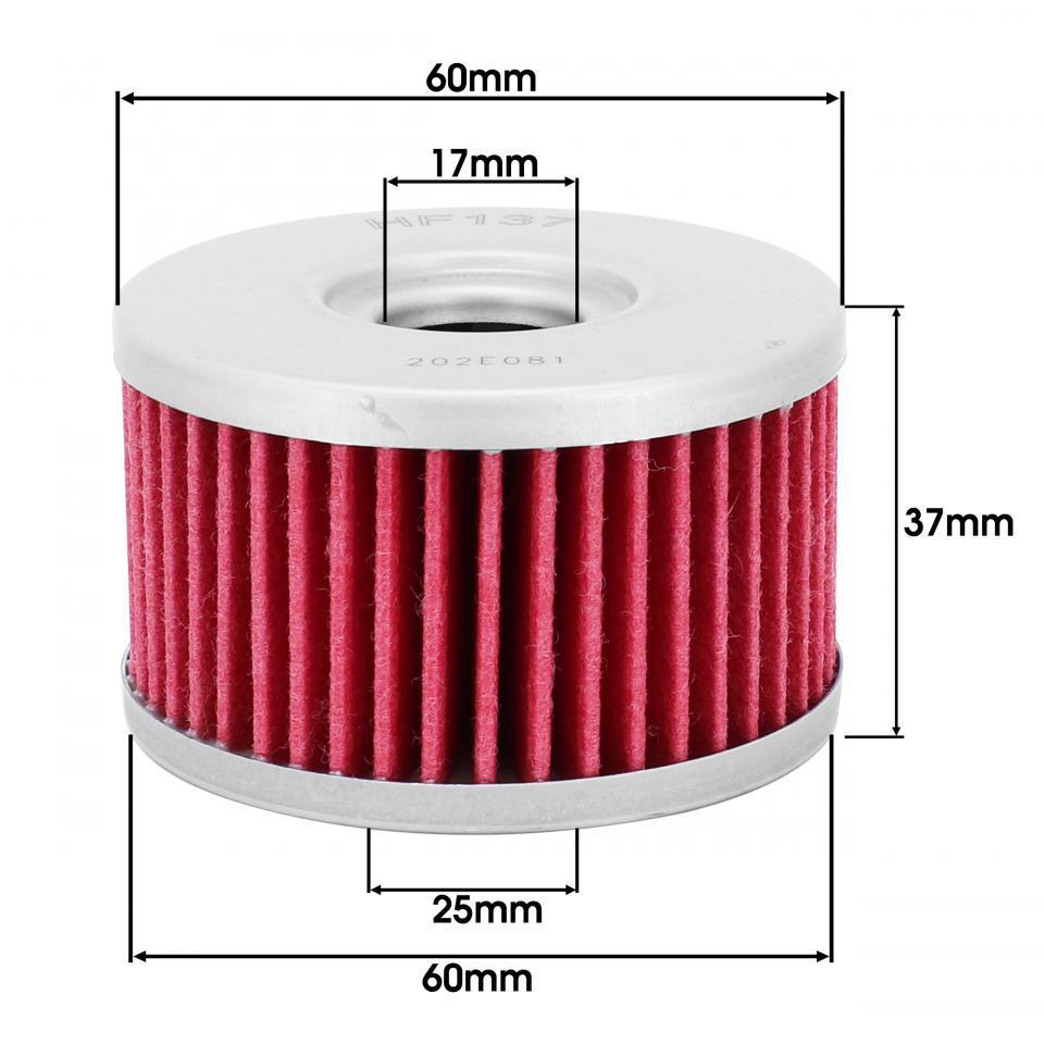 Filtre à huile Hiflofiltro pour Moto CCM 644 DS Neuf