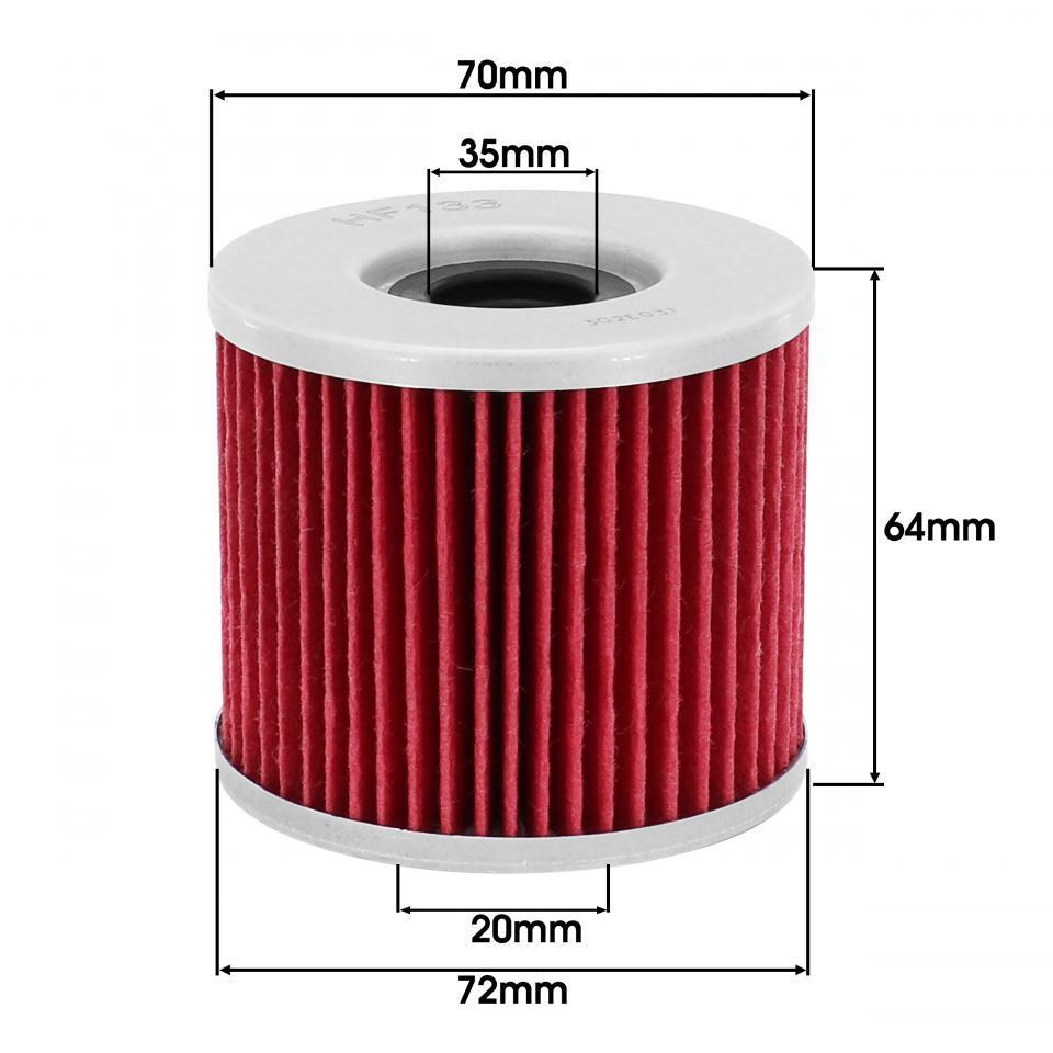 Filtre à huile Hiflofiltro pour Moto Bimota 1000 SB3 1983 Neuf