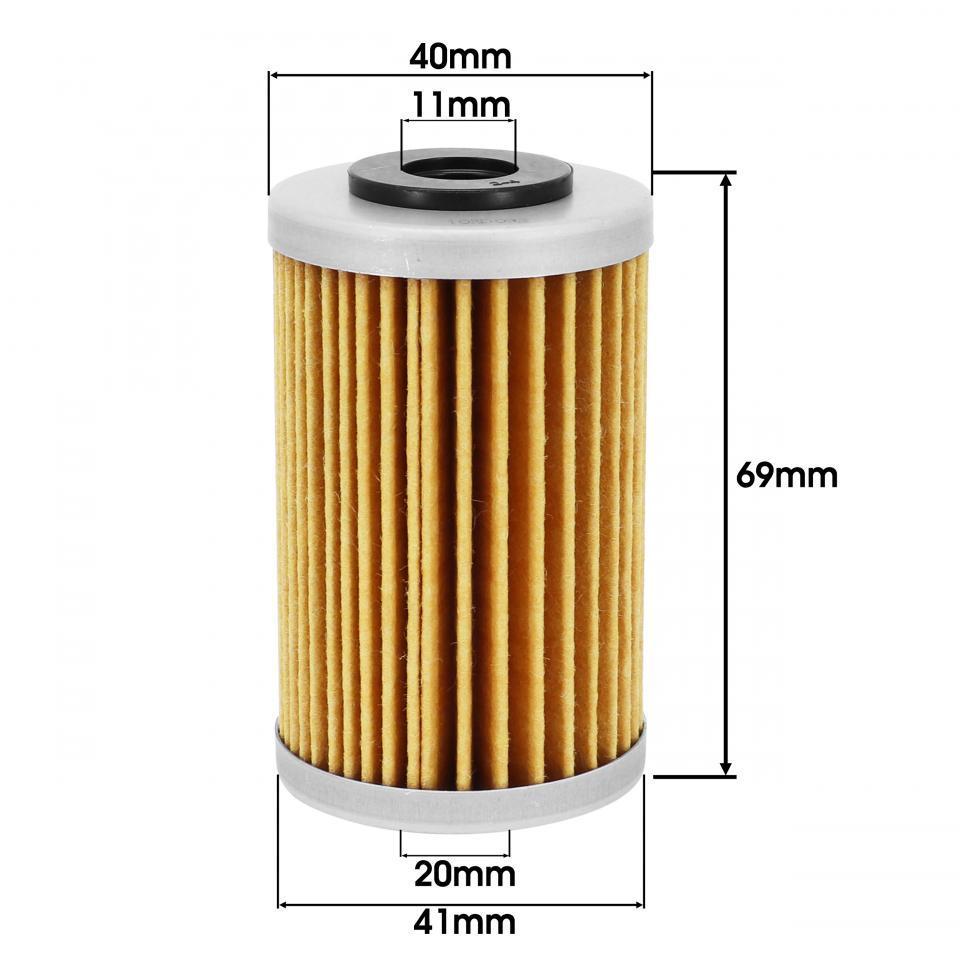Filtre à huile Hiflofiltro pour Moto KTM 690 Supermoto 2007 Neuf