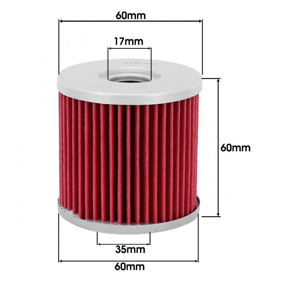 Filtre à huile Hiflofiltro pour Moto Hyosung 650 Gt I 2005 à 2008 Neuf
