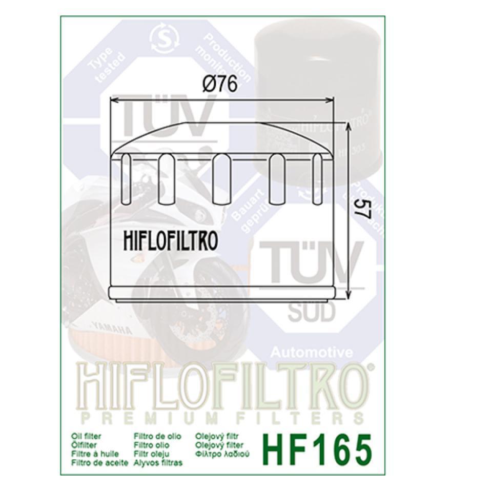 Filtre à huile Hiflofiltro pour Moto Daelim 125 VS 1997 à 2005 Neuf