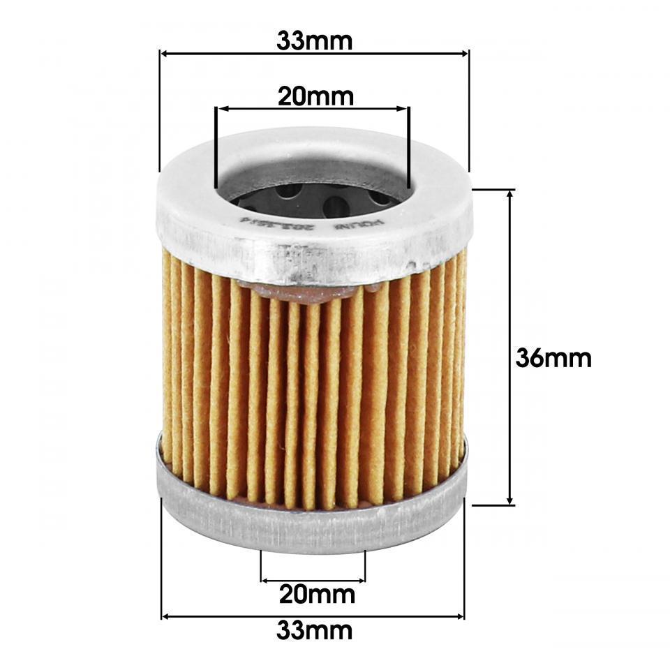 Filtre à huile Polini pour scooter Aprilia 125 Habana 1999 à 2020 203.3514 Neuf
