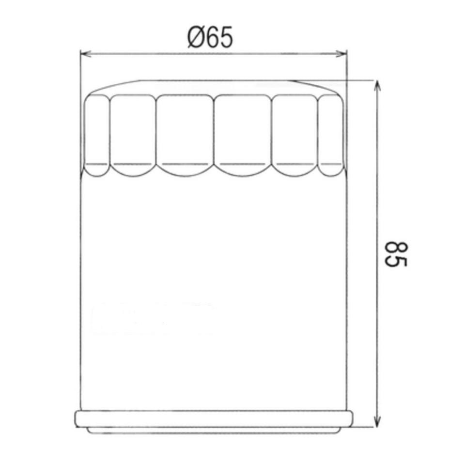 Filtre à huile 3AS Racing pour Quad TGB 325 Target 4X2 2008 à 2014 Neuf