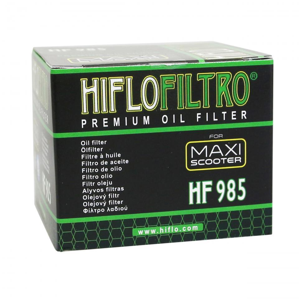 Filtre à huile Hiflofiltro pour scooter Yamaha 500 Tmax 2001 à 2010 HF985 Neuf