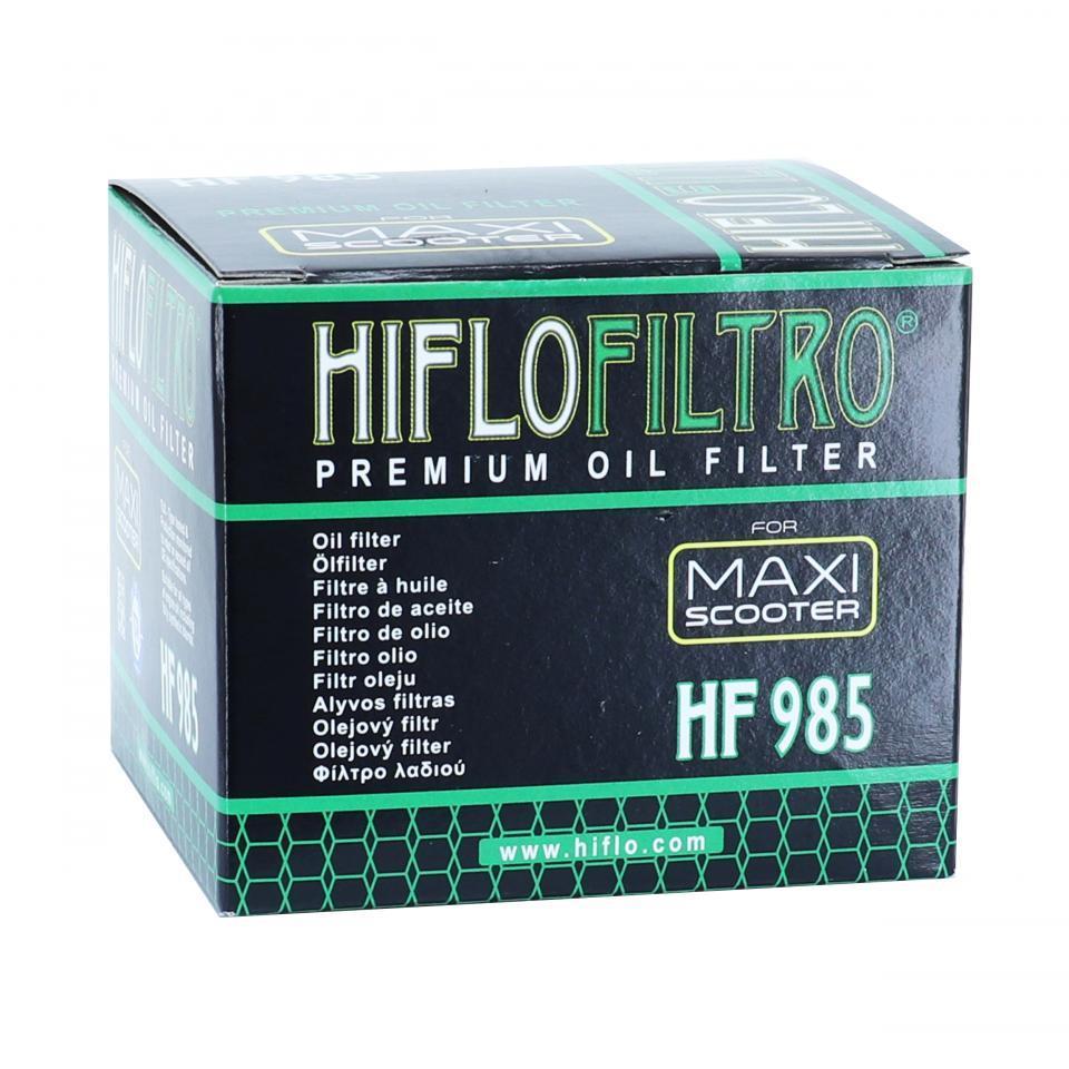 Filtre à huile Hiflofiltro pour scooter Yamaha 500 Tmax 2001 à 2010 HF985 Neuf