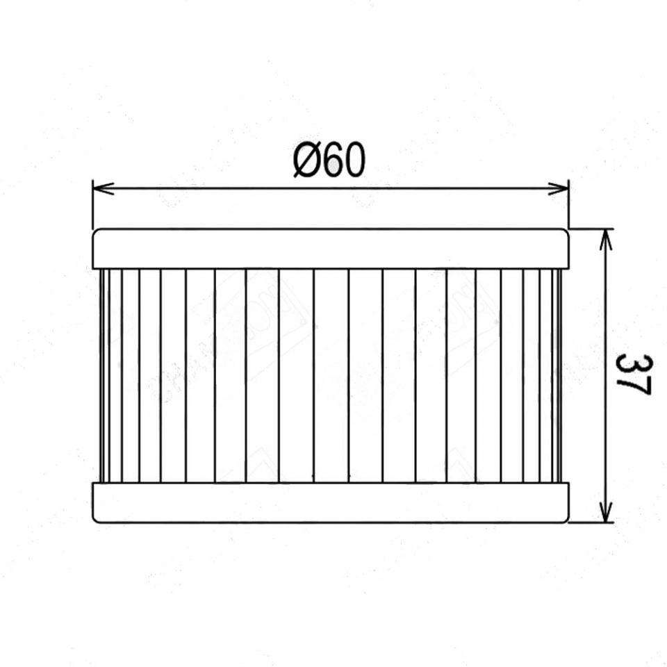 Filtre à huile Générique pour moto CCM 644 DS Après 2002 16510-37450 Neuf