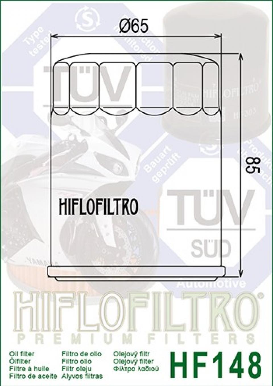 Filtre à huile Hiflofiltro pour Quad TGB 325 Target 4X2 2008 à 2014 Neuf