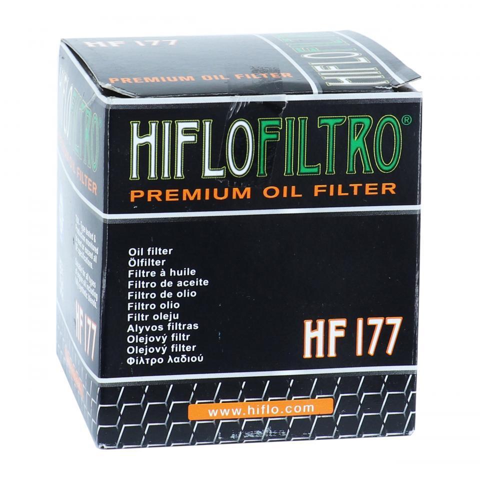 Filtre à huile Hiflofiltro pour Moto Buell 1200 Xb-12R Firebolt 2005 à 2010 HF177 / 63806-00Y Neuf