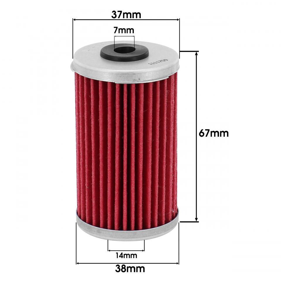 Filtre à huile Hiflofiltro pour Moto Daelim 125 VS Evolution Après 2006 Neuf