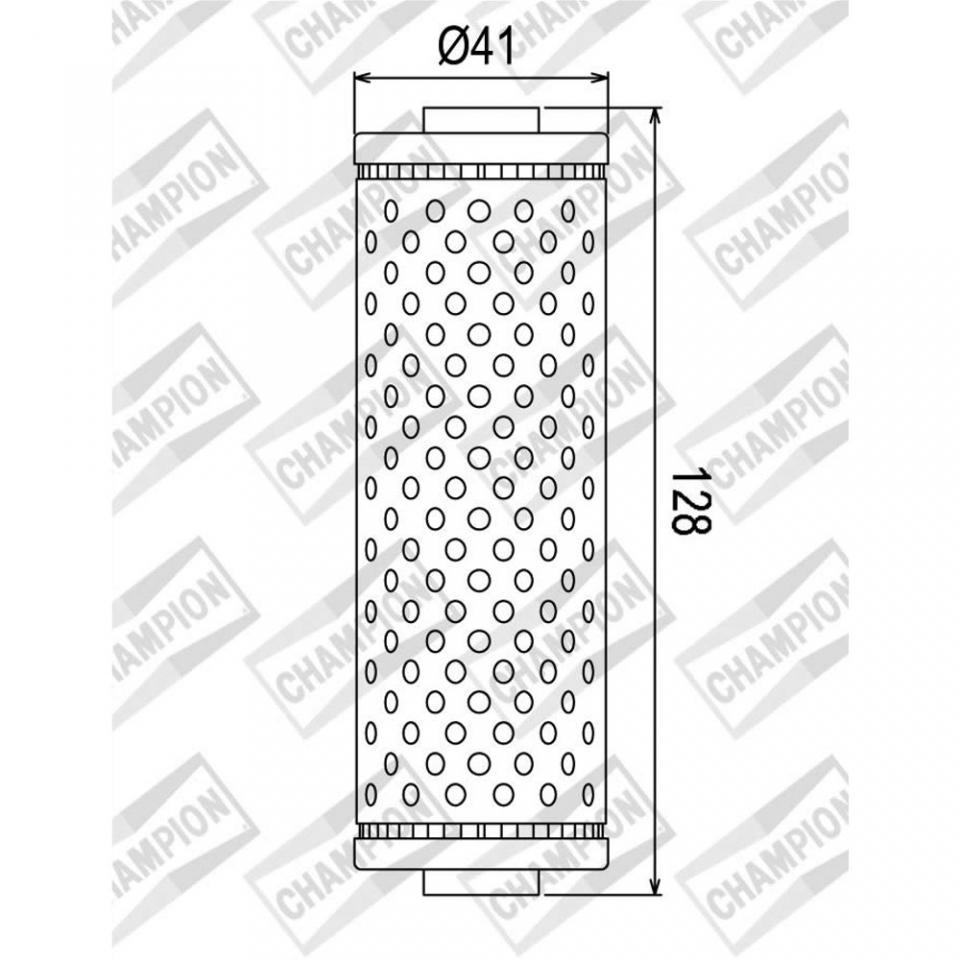 Filtre à huile Champion pour Moto BMW 1000 R 100 Gs 1987 à 1994 Neuf