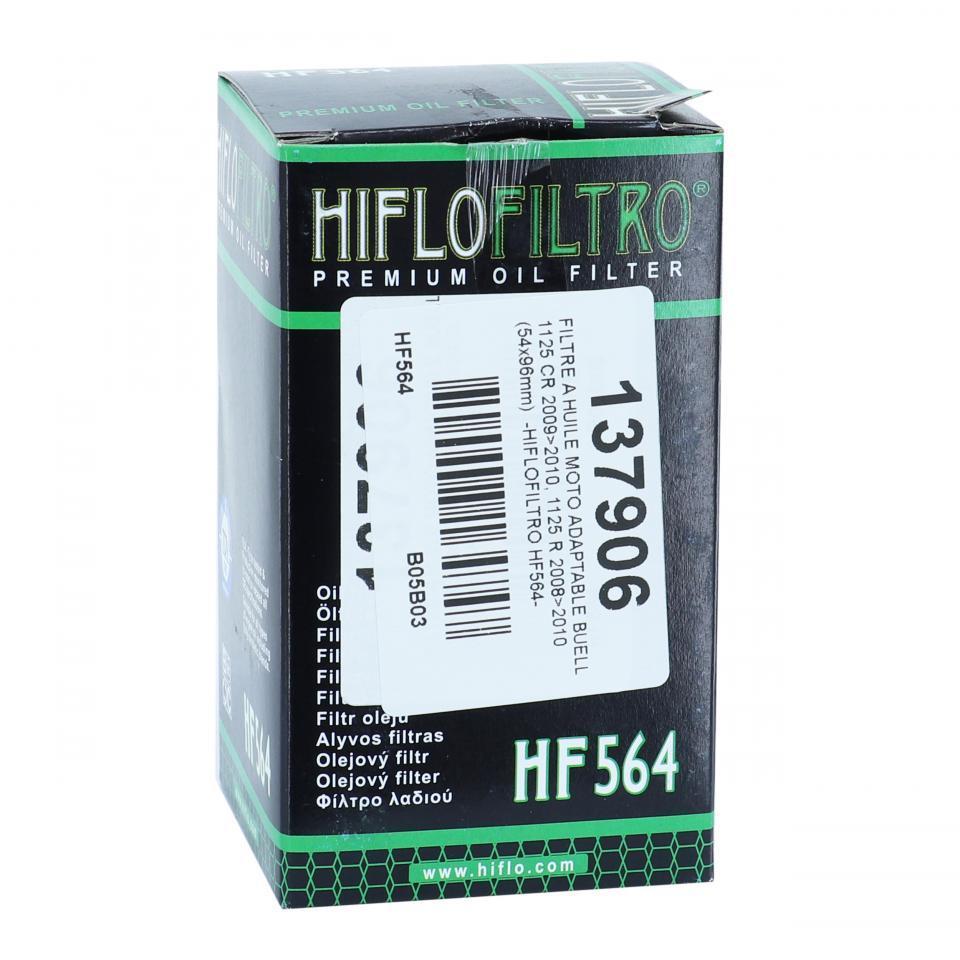 Filtre à huile Hiflofiltro pour Moto Buell 1125 CR 2009 à 2012 HF564 / Q1064.1AM Neuf