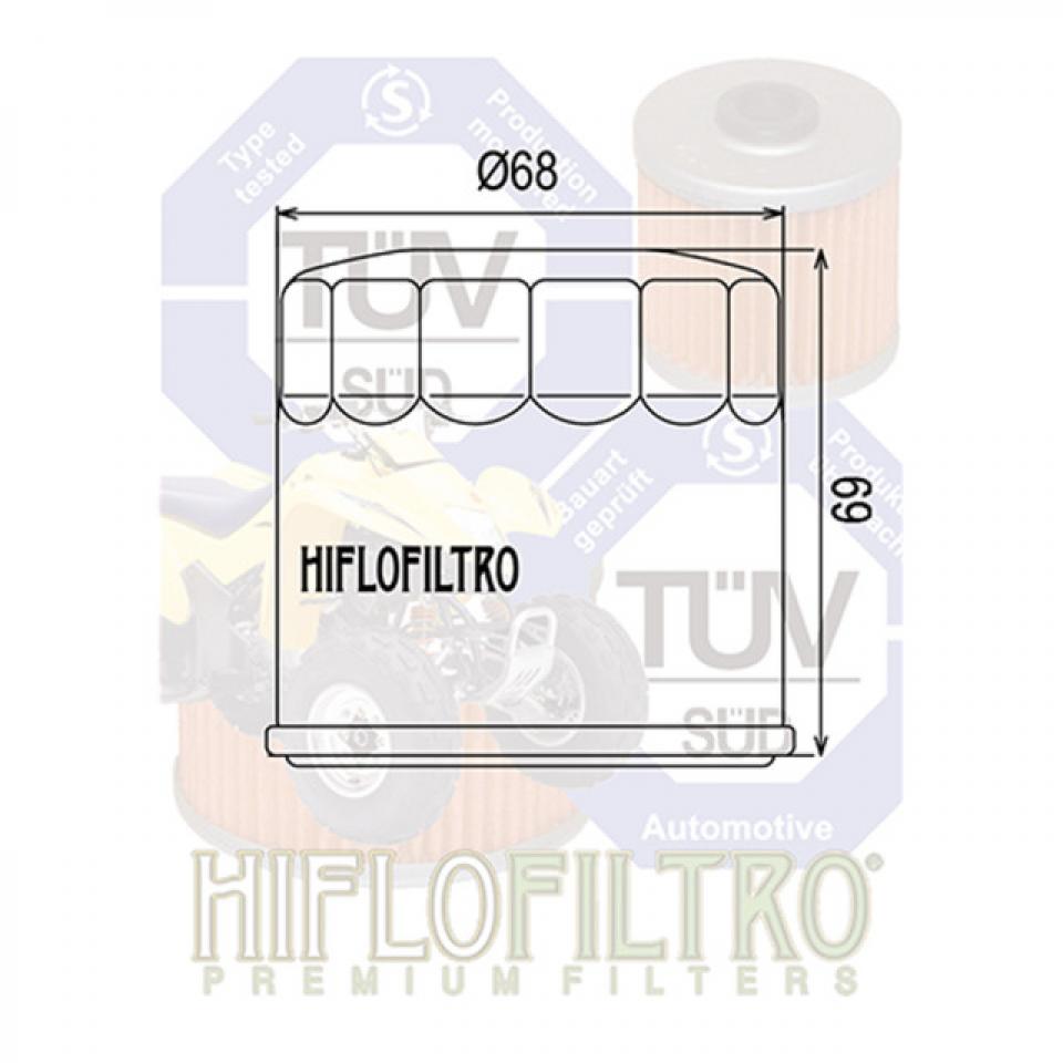 Filtre à huile origine pour Quad Goes 520 G 2007 à 2014 Neuf