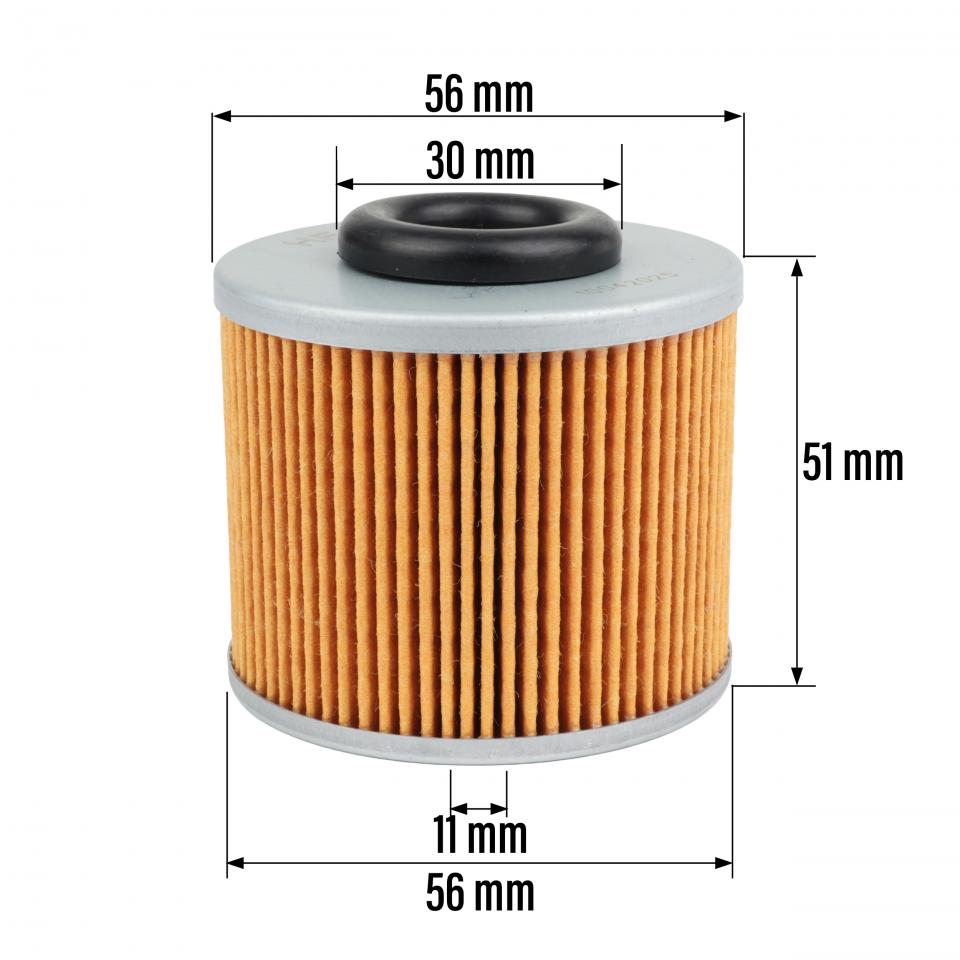 Filtre à huile Hiflofiltro pour Moto MV Agusta 675 F3 2012 à 2016 Neuf