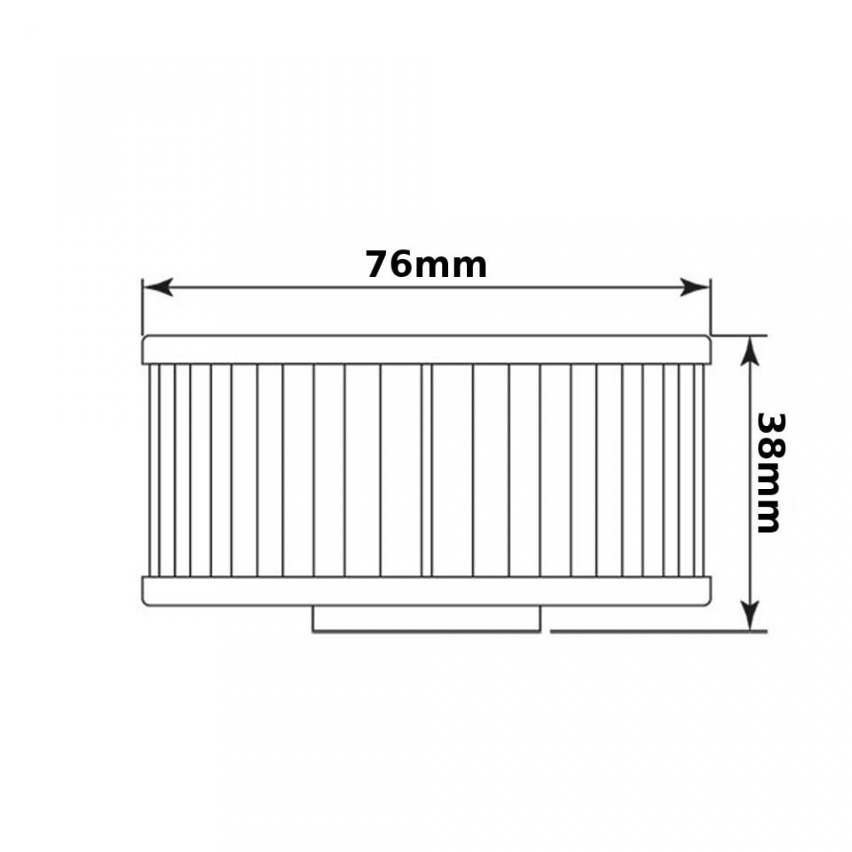Filtre à huile pour Yamaha XS S