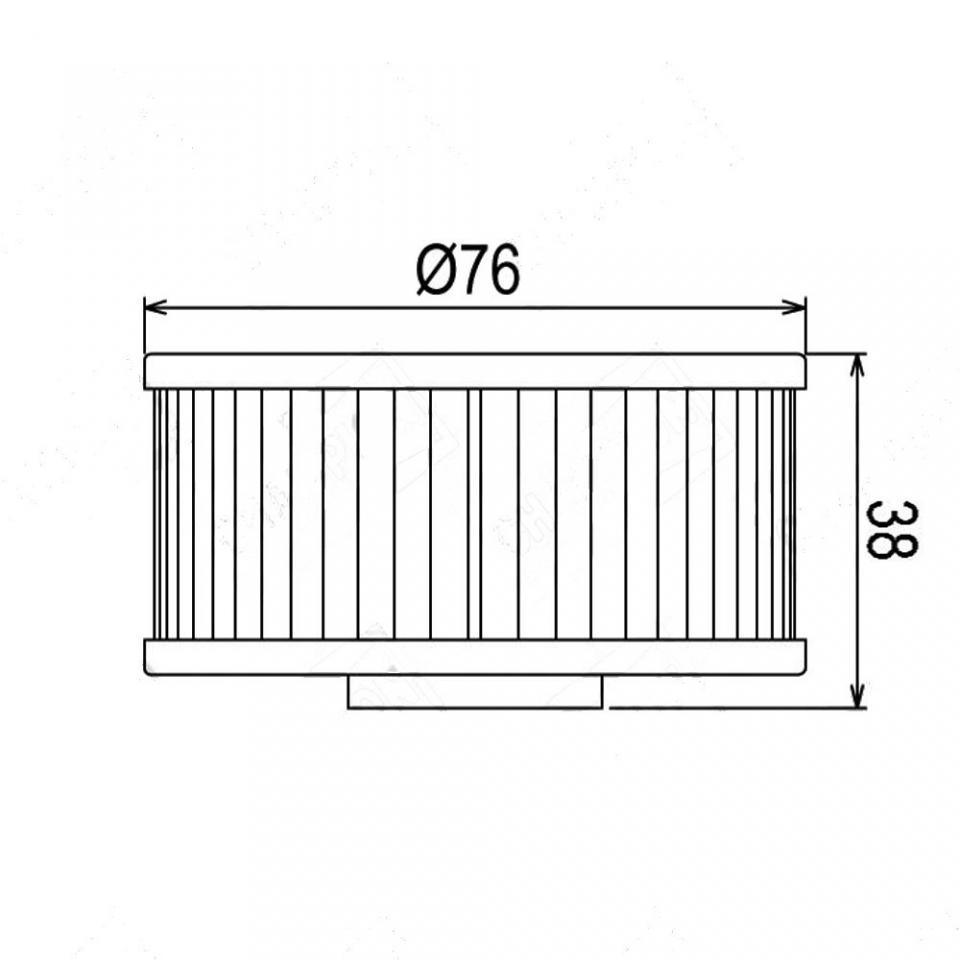 Filtre à huile Athena pour Moto Yamaha 600 FZ 1986 à 1989 FFC012 Neuf