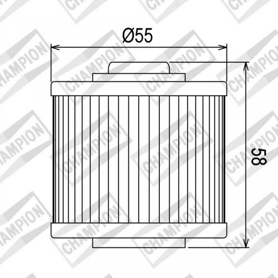 Filtre à huile Champion pour Moto Yamaha 660 XTZ tenere 2008 à 2016 Neuf