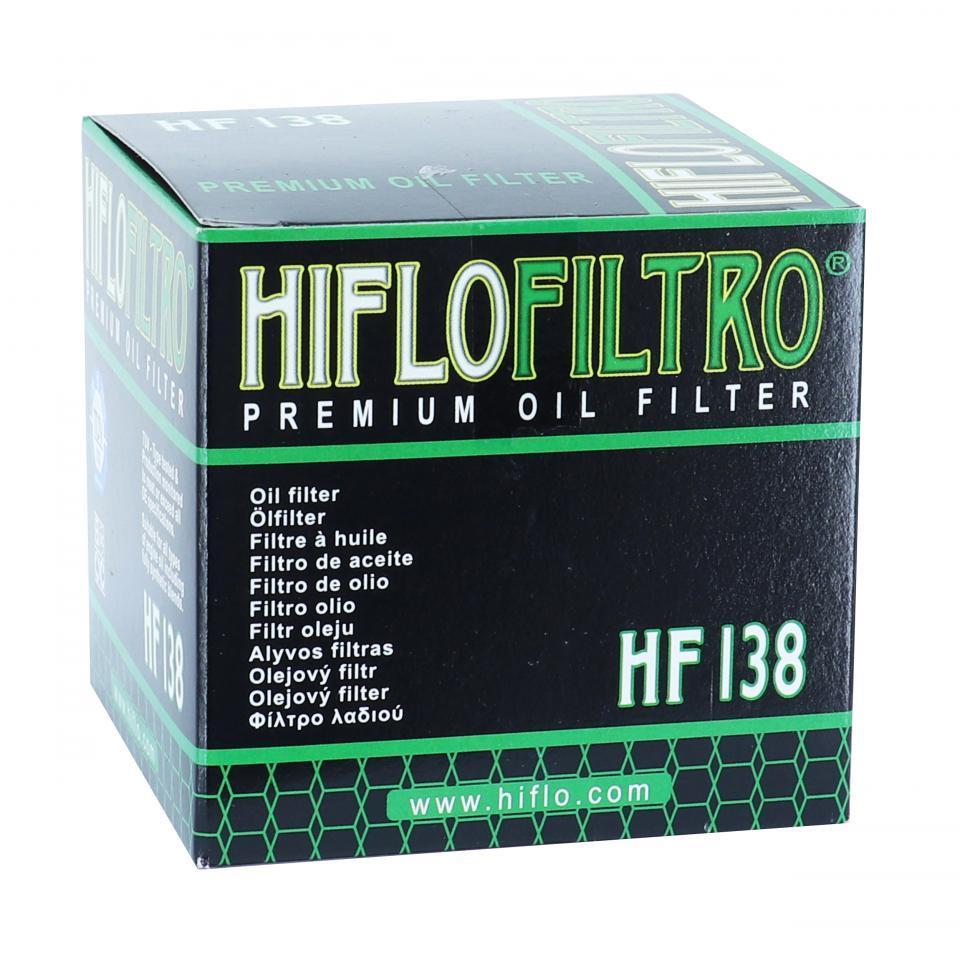 Filtre à huile Hiflofiltro pour Scooter Piaggio 400 MP3 2007 à 2013 HF184 / 759749/830239/82658R Neuf