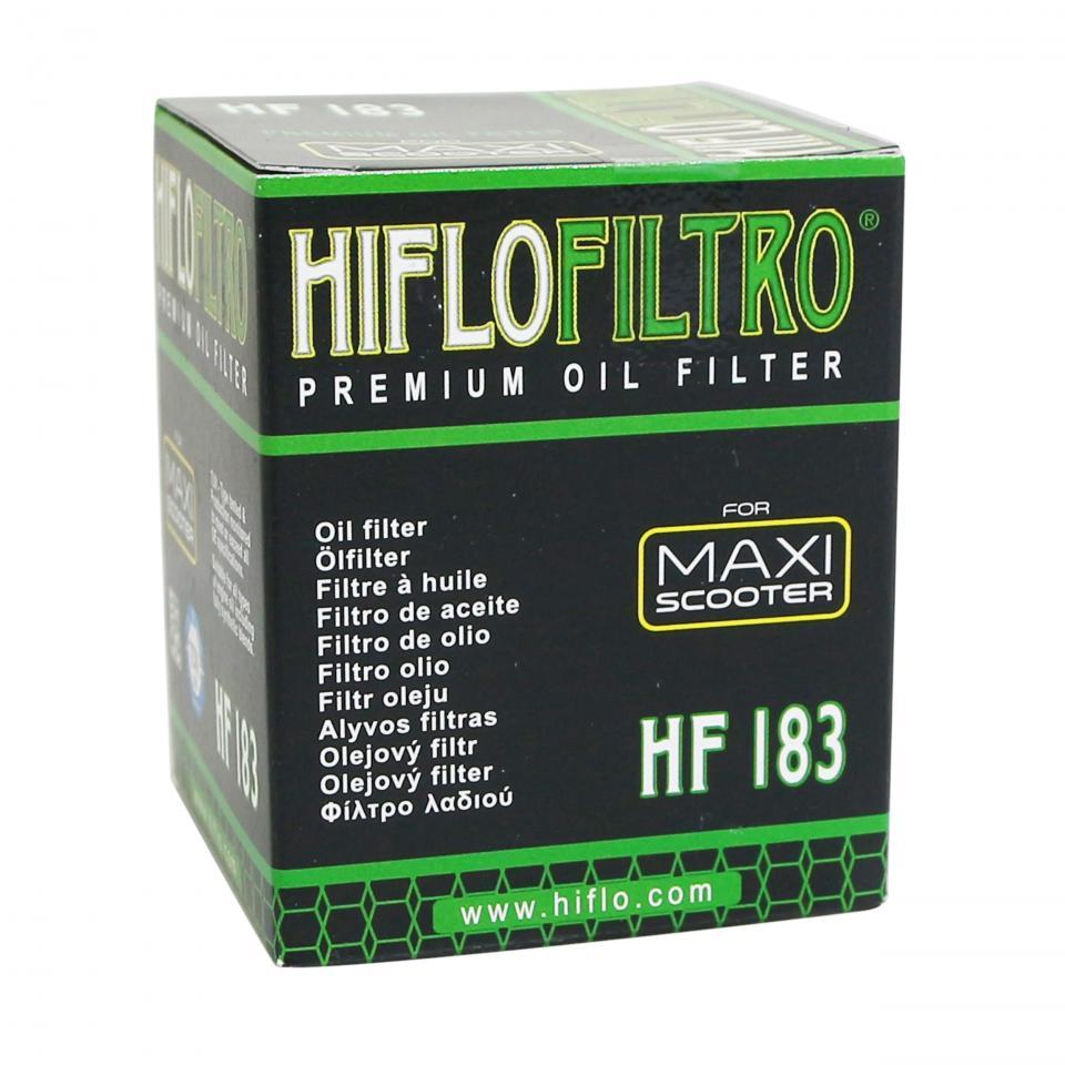 Filtre à huile Hiflofiltro pour Scooter Peugeot 125 Looxor 2003 à 2005 HF183 / 756162 Neuf