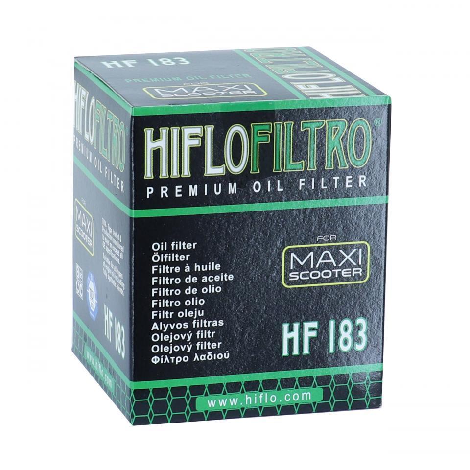 Filtre à huile Hiflofiltro pour Scooter Malaguti 125 Madison 1999 à 2005 HF183 / 46400200 Neuf