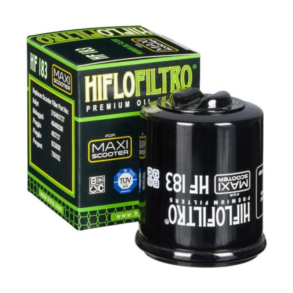 Filtre à huile Hiflofiltro pour Scooter Italjet 125 Dragster Après 2006 HF183 / 210483727 Neuf