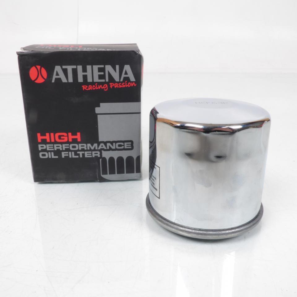 Filtre à huile Athena pour Moto Suzuki 800 Intruder 1992 à 2002 FFP009C / chromé Neuf