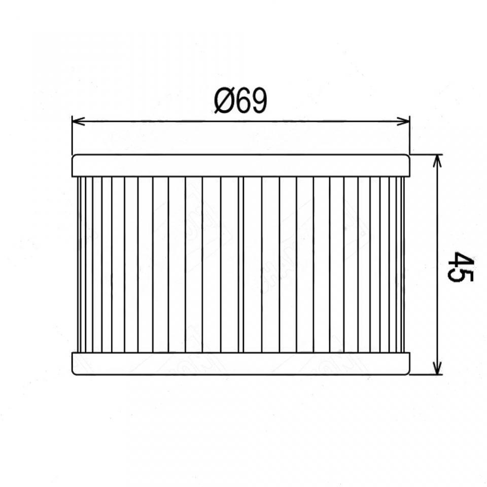 Filtre à huile Athena pour Quad Honda 400 TRX FA 2004-2007 15412- KEA-003 / avec joints Neuf