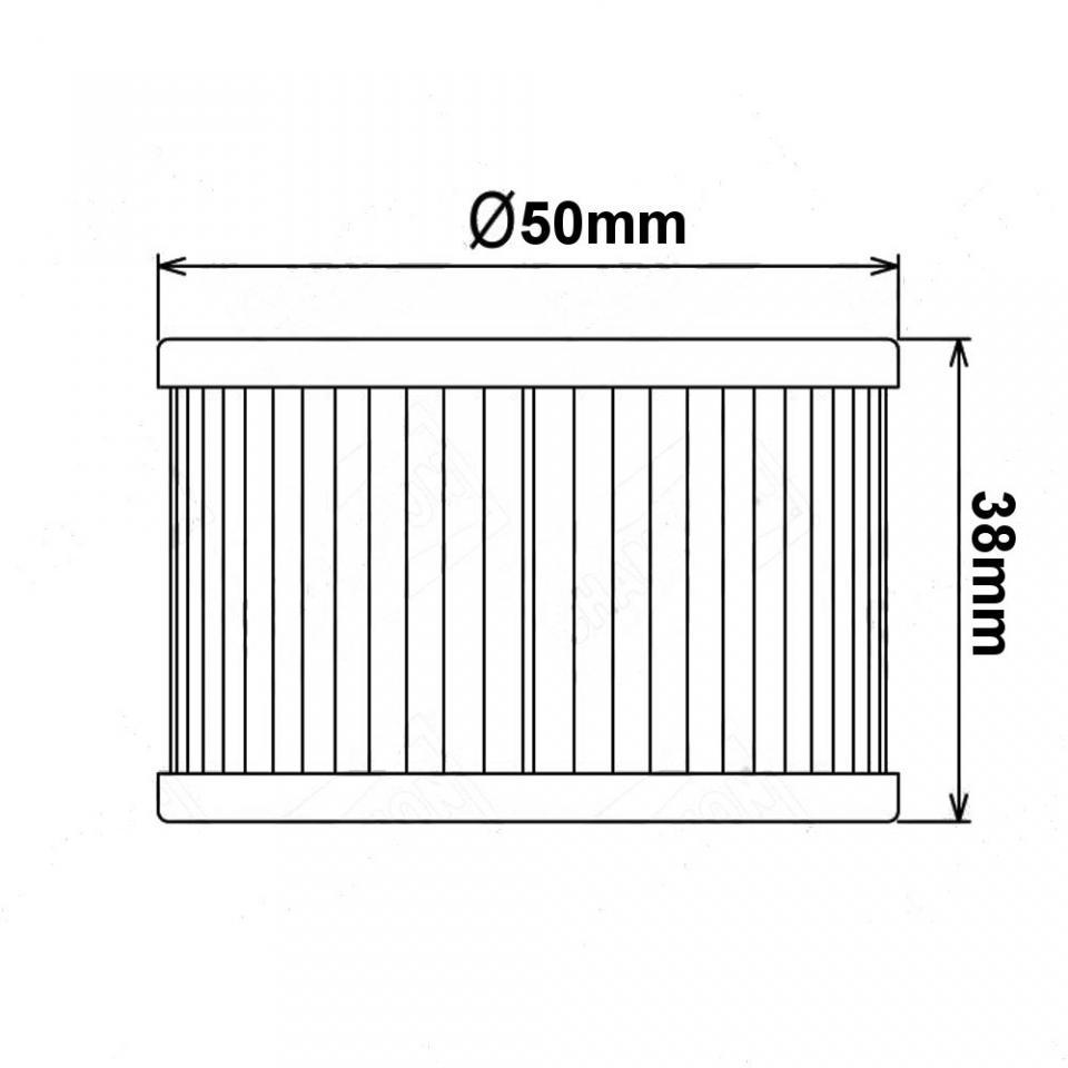 Filtre à huile Sifam pour Moto Honda 400 XR R 1996 à 2004 Neuf