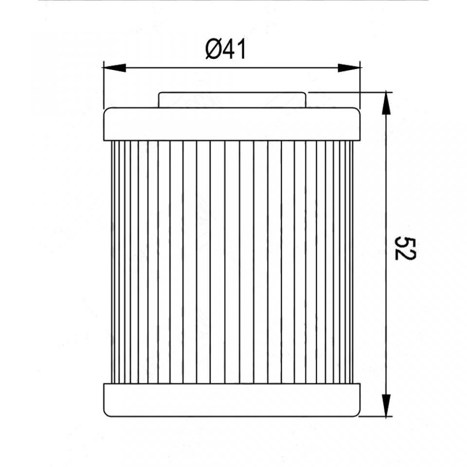 Filtre à huile Sifam pour Moto Beta 400 Rr 4T 2005 à 2009 Neuf