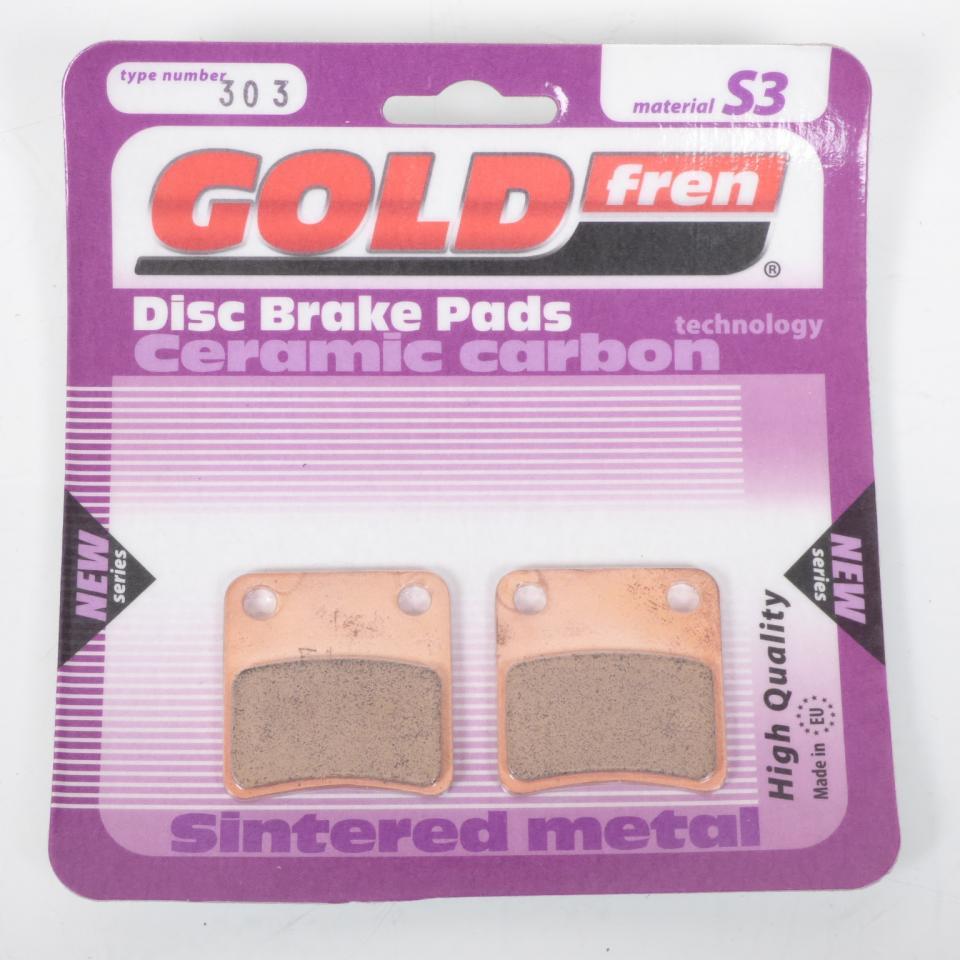 Plaquette de frein Gold Fren pour scooter Piaggio 500 Mp3 Lt 2012-2013 AR Neuf