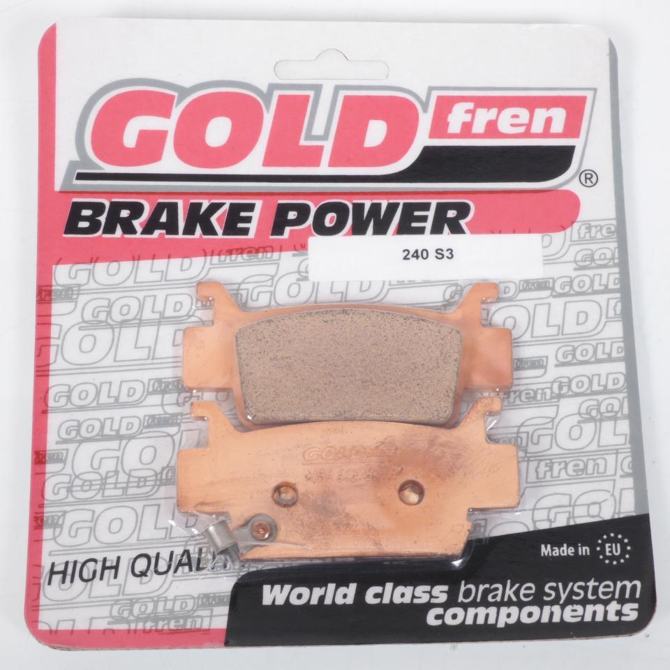 Plaquette de frein Gold Fren pour Quad Honda 500 TRX FE 2005-2012 AVG / AVD Neuf