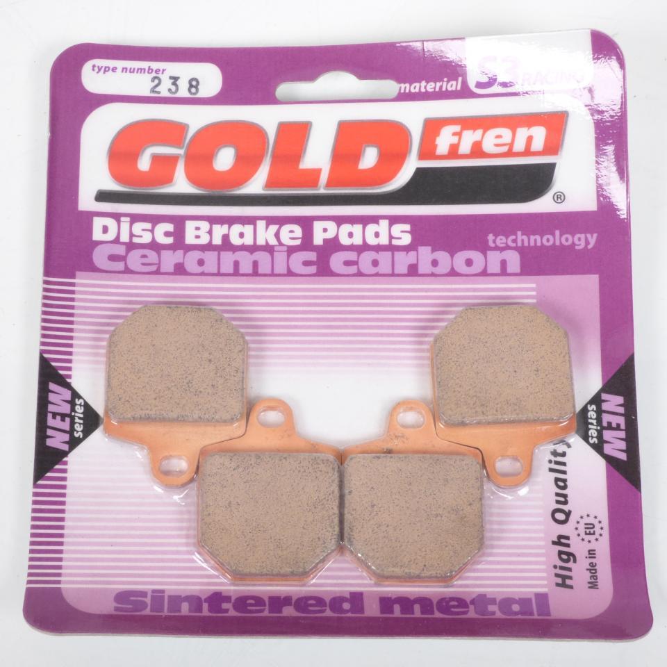 Plaquette de frein Gold Fren pour moto Honda 450 CRM R Superpour moto 2007-2007 AV Neuf