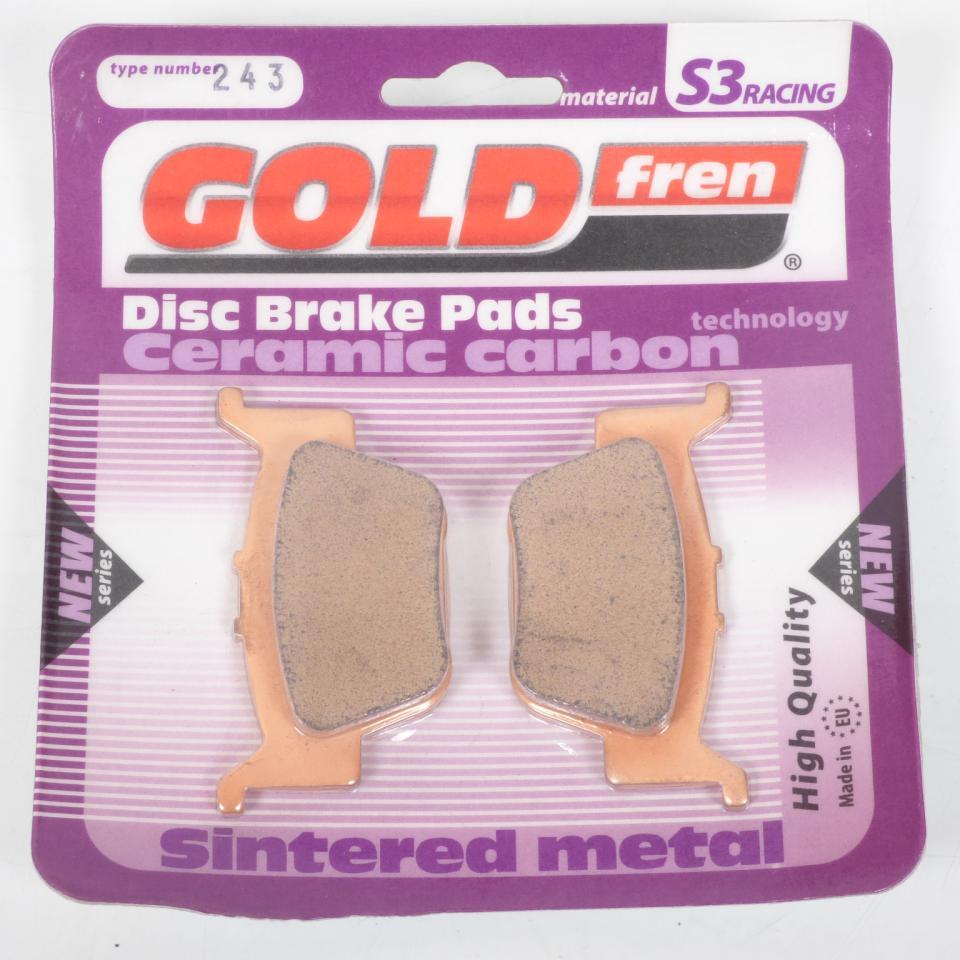 Plaquette de frein Gold Fren pour pour Quad Honda 420 TRX Fourtrax ES 2x4 2007 à 2009 ARD / TE7/TE8/TE9 Neuf