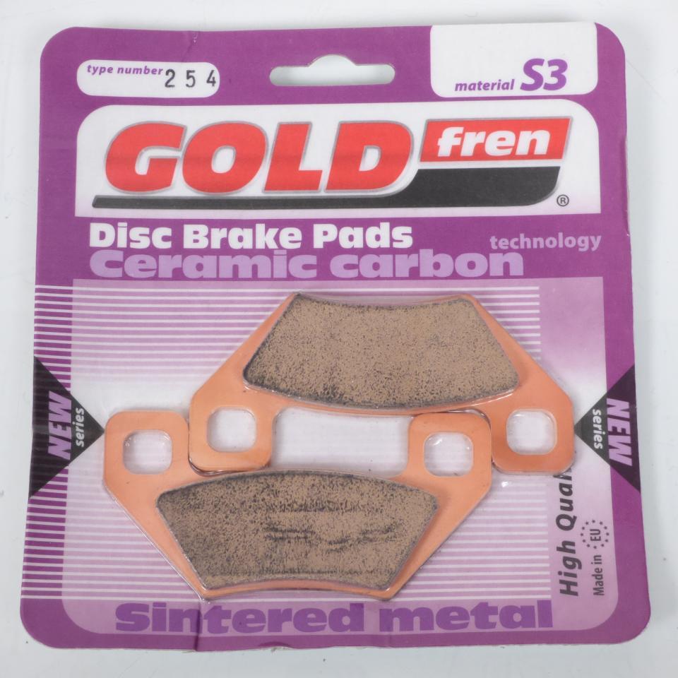 Plaquette de frein Gold Fren pour pour Quad MASSEY FERGUSON 400 MF 4x4 Auto 2005 à 2009 AVG/AVD/ARD Neuf