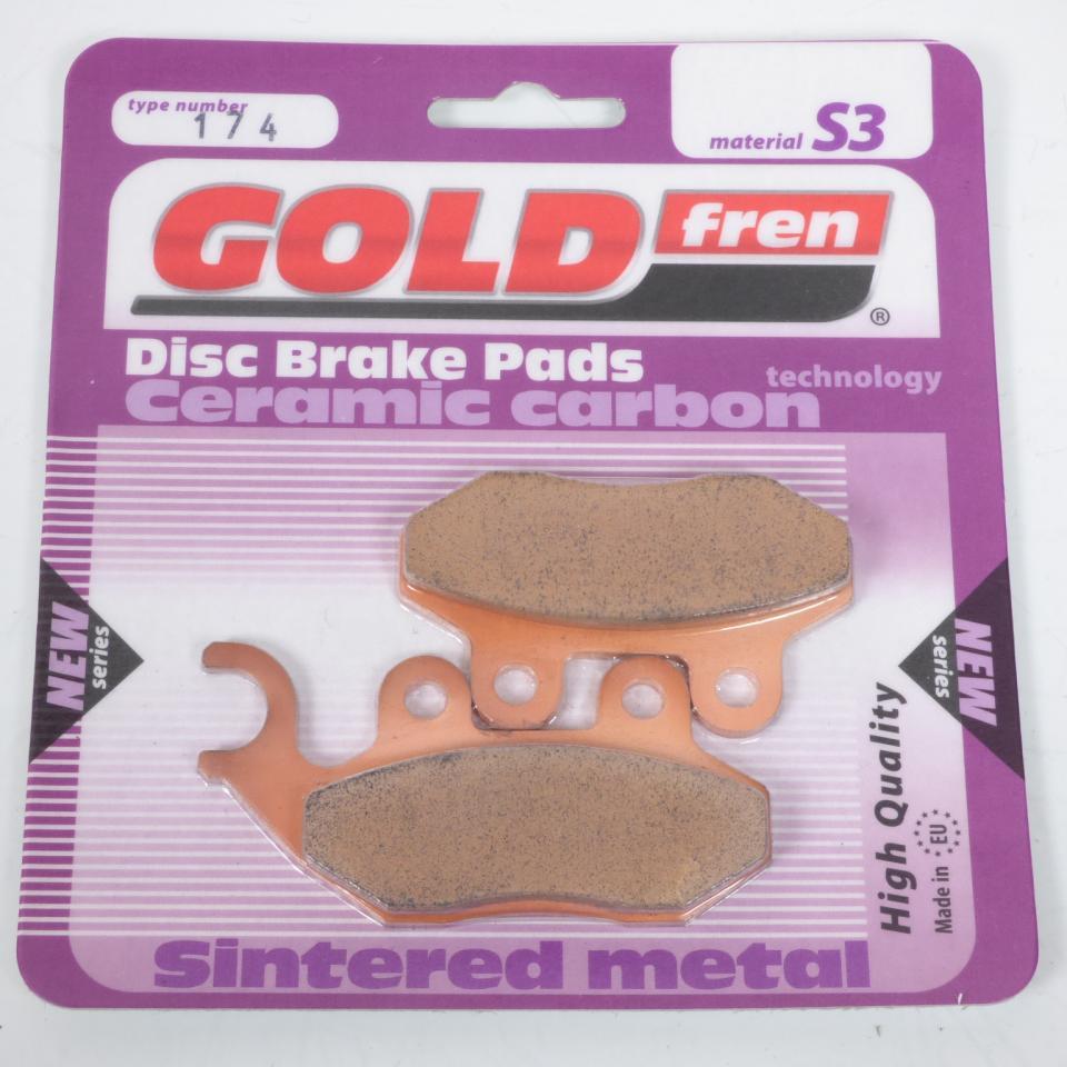 Plaquette de frein Gold Fren pour scooter Sym 125 VS 2010-2013 AR Neuf