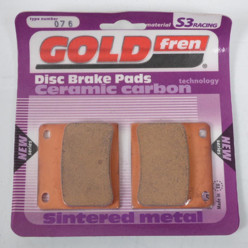 Plaquette de frein Gold Fren pour moto Suzuki 1000 Gs H 1978-1979 AR Neuf