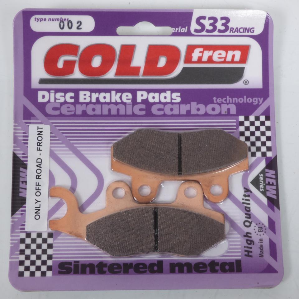 Plaquette de frein Gold Fren pour moto Husqvarna 610 TE 1992-1994 AV Neuf